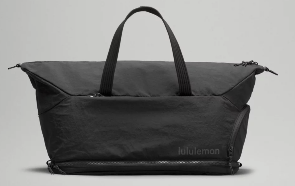 Lululemon 3-in-1 gym duffle bag